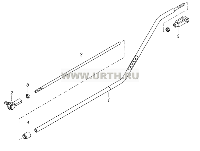 6520-1108040 Толкатель
